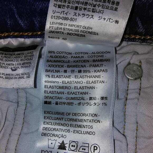 Levi’s 501 Premium Straight Jeans – Women’s Size 27x28, Medium Blue Wash - Picture 6 of 6